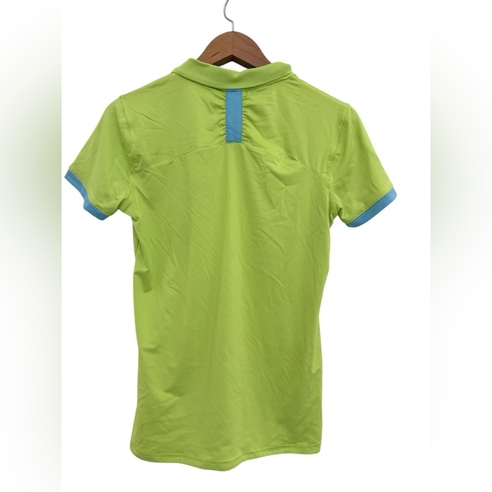 Birdies & Bows Green 1/2 Zip Women’s Golf Shirt - Picture 2 of 6
